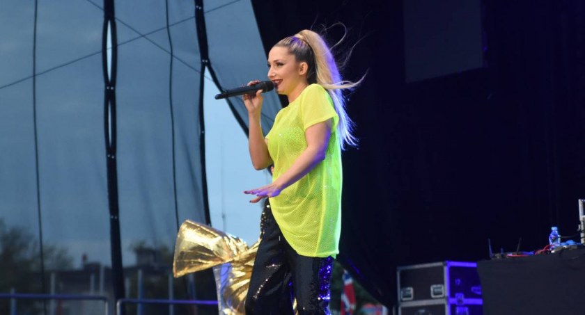 Koncert Cleo Balonowe Disco Polo w Kruszynie w 2019 r / archiwum własne