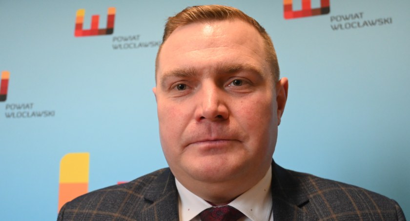 Na zdjęciu Starosta Włocławski Roman Gołębiewski