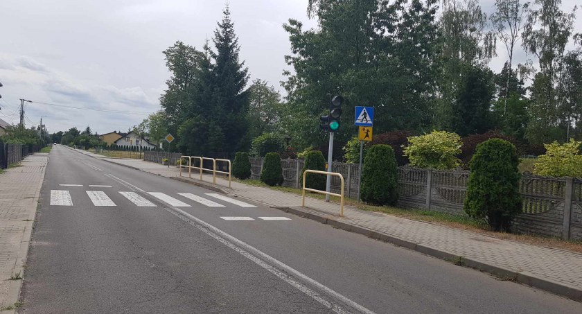 Fot. droga w miejscowości Smólnik