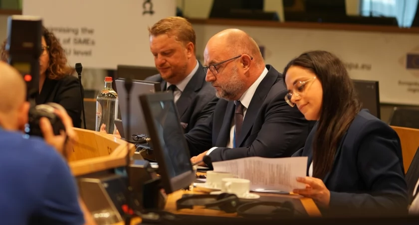 Debata w Komitecie regionów na temat sztucznej inteligencji w rolnictwie, fot. Mieszko Matusiak/UMWKP