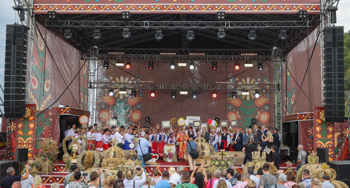 Dożynki Grudziądz 2024 Fot. Mikołaj Kuras dla UMWKP