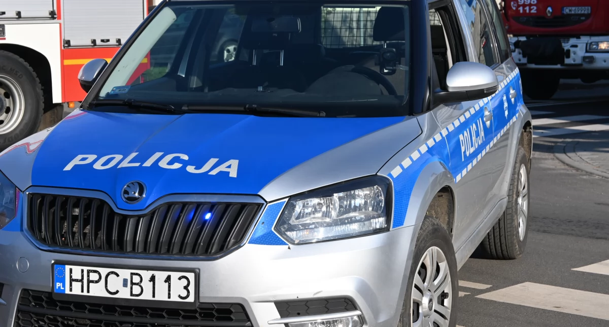 Wypadki drogowe, Wypadek Gminie Chodecz Honda zderzyła motocyklem - zdjęcie, fotografia