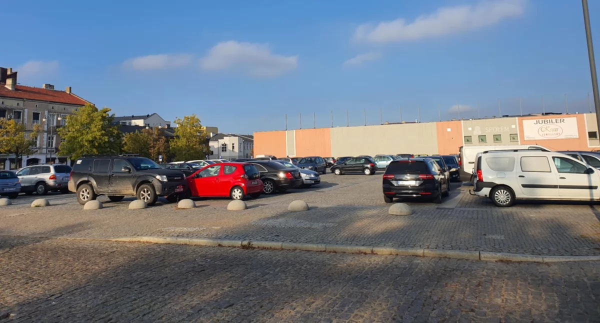 Komunikacja, Parking Zielonym Rynku Włocławku będzie zamknięty kilka Wiemy kiedy - zdjęcie, fotografia