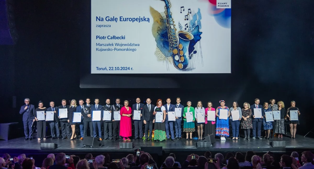 Gala europejska z okazji 25-lecia województwa kujawsko-pomorskiego, fot. Szymon Zdziebło/tarantoga.pl dla UMWKP