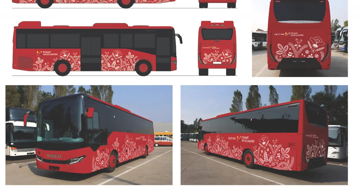 Komunikacja, Powiat Włocławski autobusów Zapłacą ponad milionów - zdjęcie, fotografia
