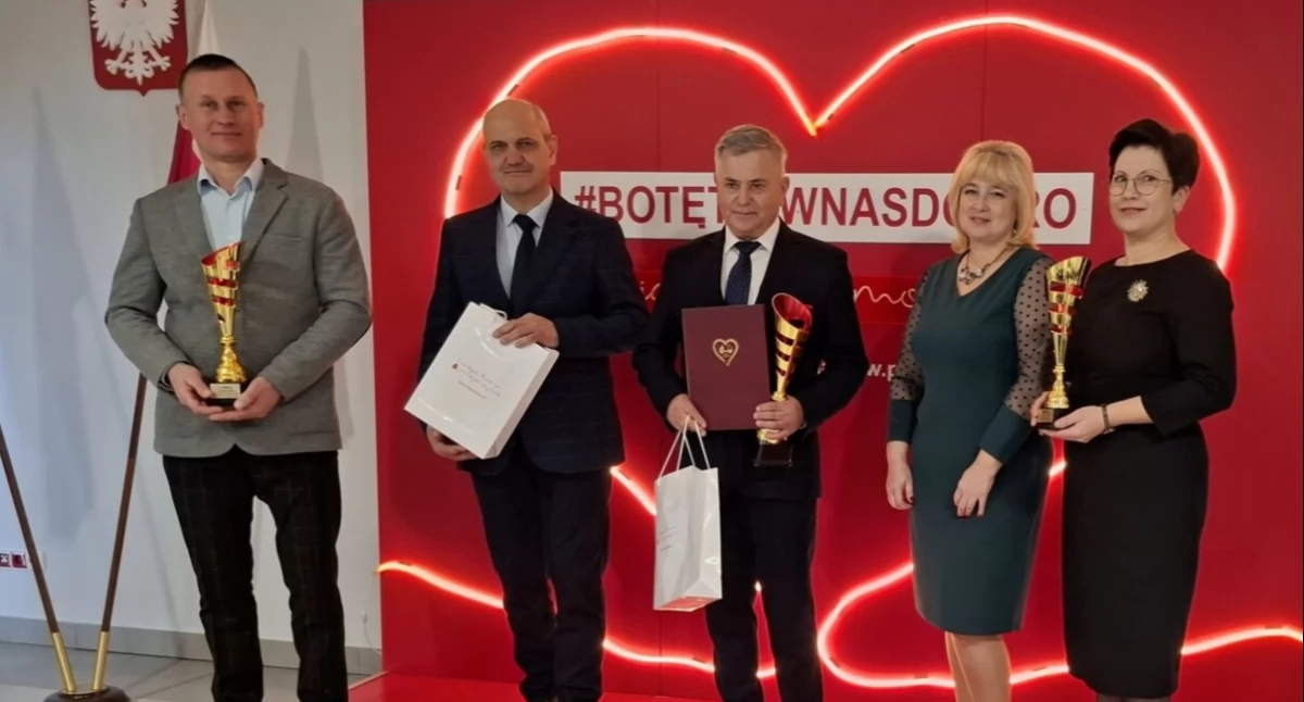 Ludzie_, Gmina Baruchowo służbie życia zdrowia sukces Turnieju Czerwony Szlak Życia - zdjęcie, fotografia