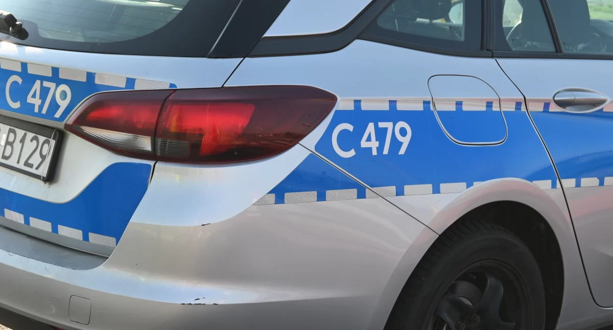 Policja - komunikaty policyjne, Zderzenie autobusu mercedesa Brześciu Kujawskim - zdjęcie, fotografia