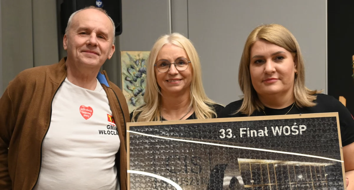 Charytatywne, WOŚP Kruszynie Gmina Włocławek wielkim sercem - zdjęcie, fotografia