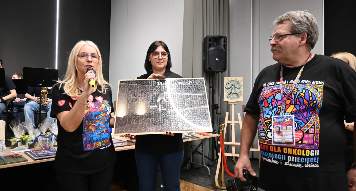 Charytatywne, Rekordowy Finał WOŚP Kruszynie Solidarność która zmienia świat - zdjęcie, fotografia