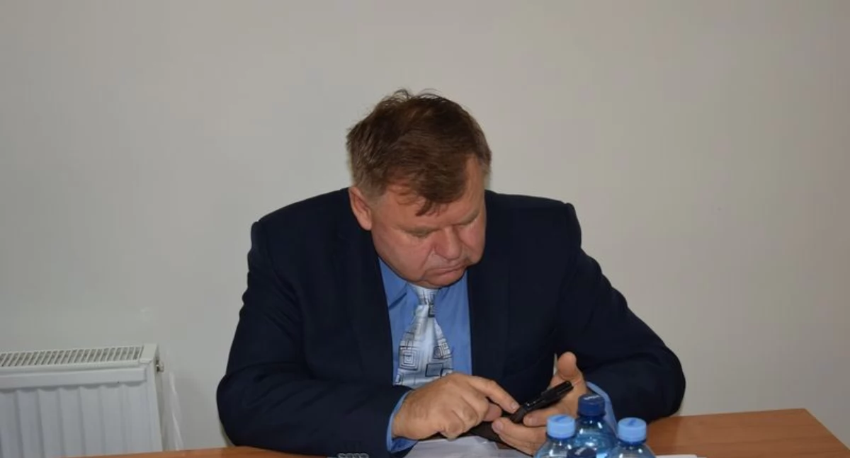 Ludzie_, dyrektor Aeroklubu Włocławskiego - zdjęcie, fotografia