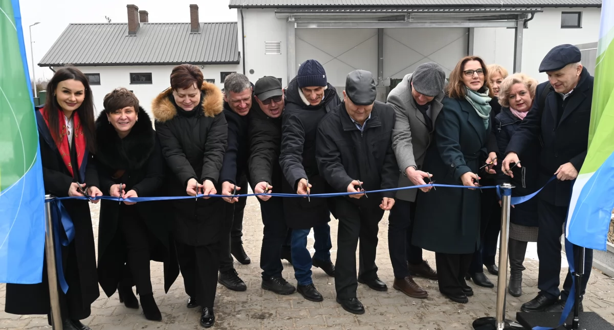 Inwestycje, Nowoczesna ekologiczna oczyszczalnia ścieków Boniewie oficjalnie otwarta - zdjęcie, fotografia