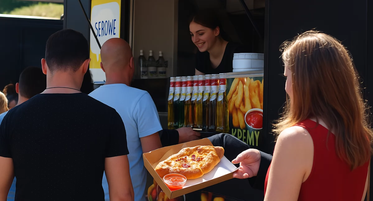 Ludzie_, Jarmark Wielkanocny Trucki Włocławku sprawdź zjesz kwietnia - zdjęcie, fotografia