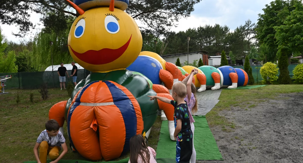 Rozrywka, Rodzinnie kolorowo Piknik Telążnej Leśnej pełen atrakcji! - zdjęcie, fotografia