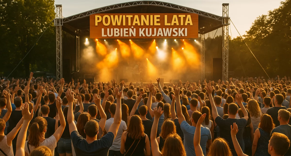 Rozrywka, Powitanie Lubień Kujawski rozpocznij wakacje energią radością! [PROGRAM] - zdjęcie, fotografia