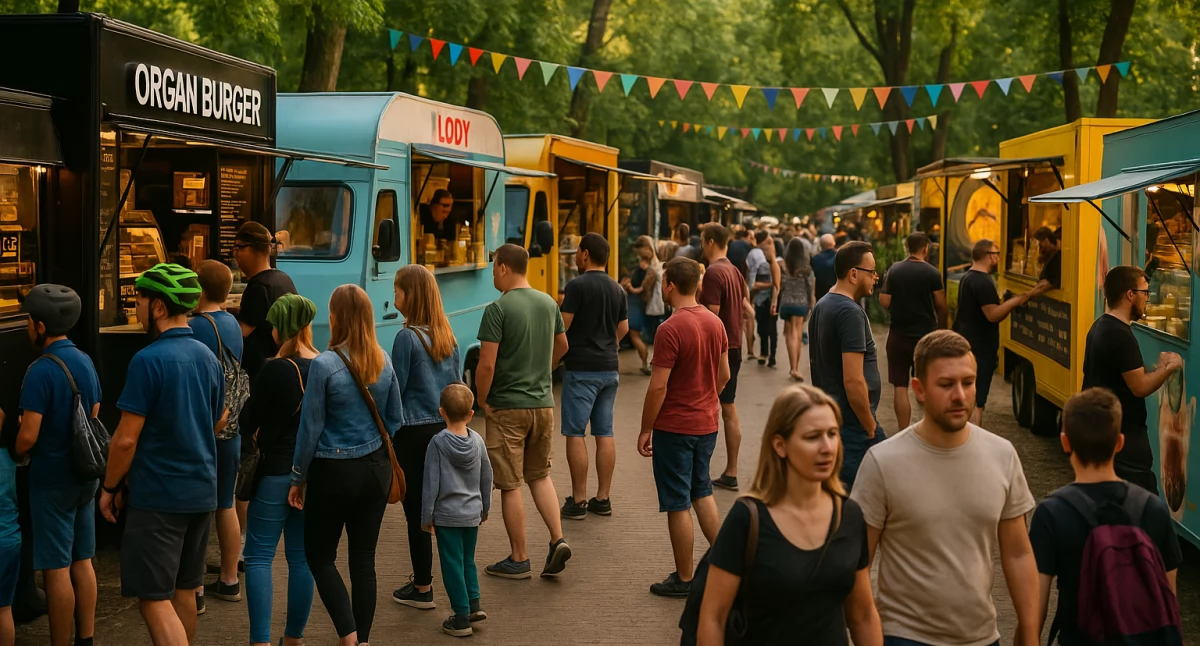 Polecamy, Włocławka Truckami kulinarne święto Parku Słodowie - zdjęcie, fotografia