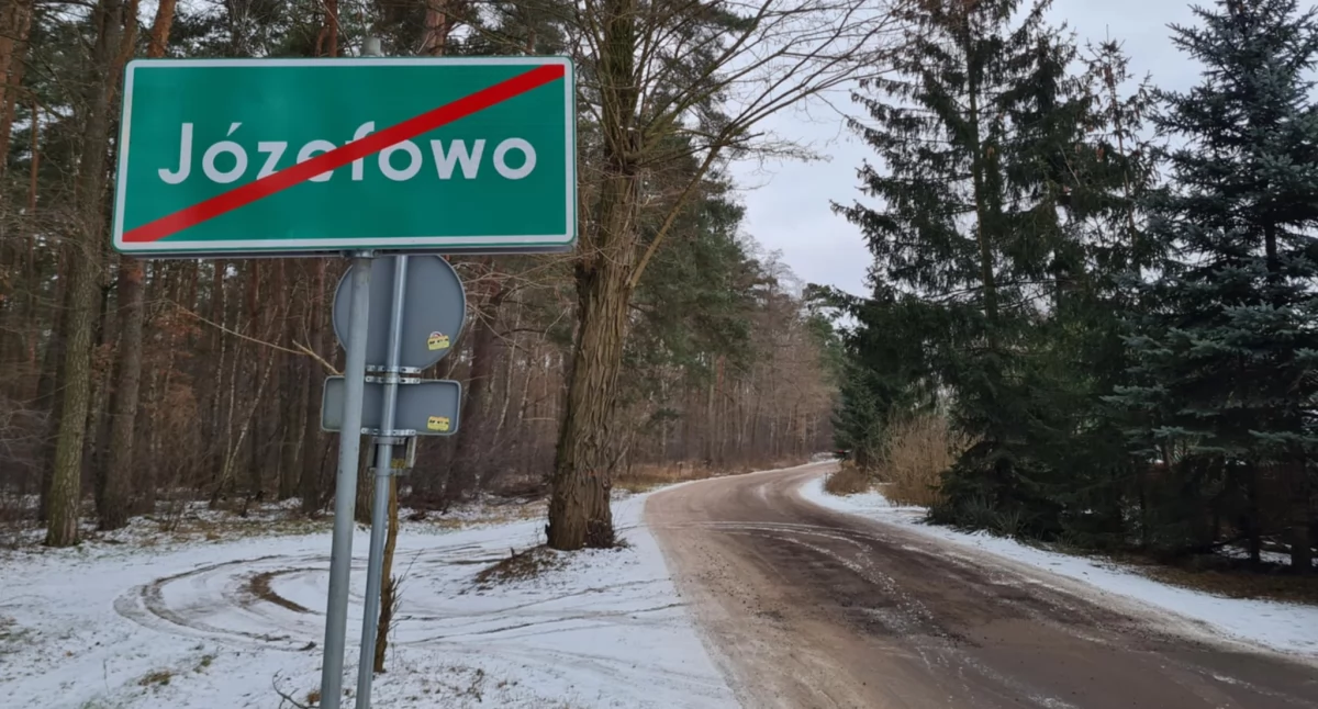Komunikacja, Graniczna Leśna remontu końcu lepszy dojazd Włocławka Józefowa - zdjęcie, fotografia