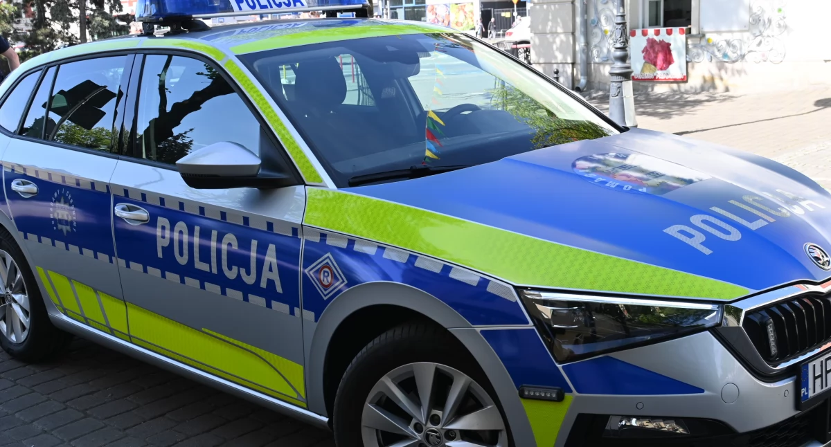Policja - komunikaty policyjne, Pijany latek wjechał - zdjęcie, fotografia