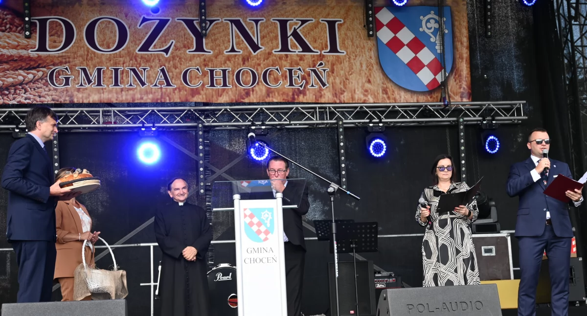 Rolnictwo, Dożynki Choceń Śmiłowicach udziałem gwiazd - zdjęcie, fotografia