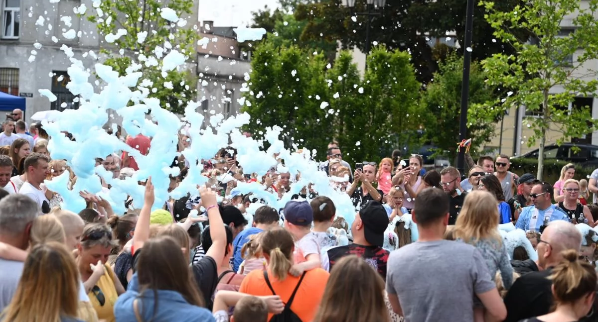 Rozrywka, Piknik rodzinny Brześciu Kujawskim Brześć Kujawski pożegna przytupem - zdjęcie, fotografia