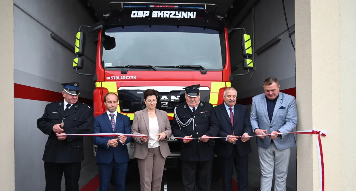Pożary interwencje straży , Strażacy sercem Jubileusz lecia Skrzynki [ZDJĘCIA] - zdjęcie, fotografia