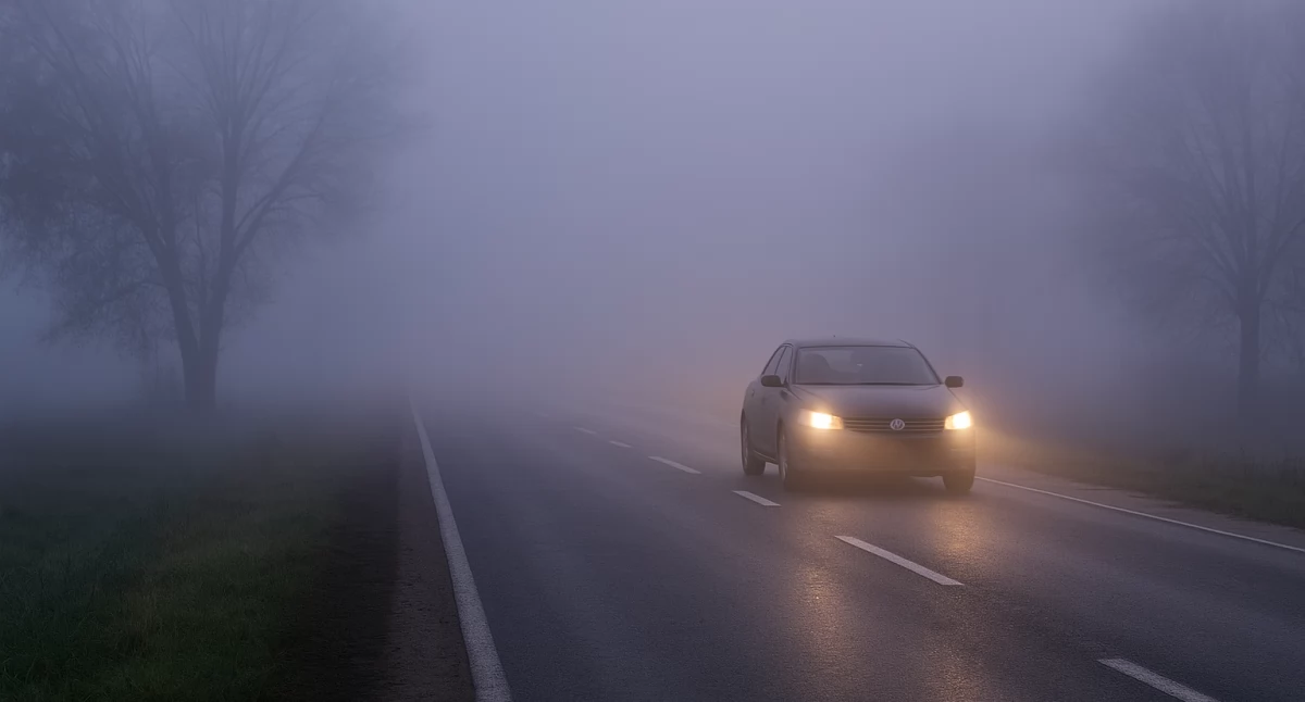 Pogoda, alarmuje gęsta mgła regionie Sprawdź gdzie widoczność spadnie metrów - zdjęcie, fotografia