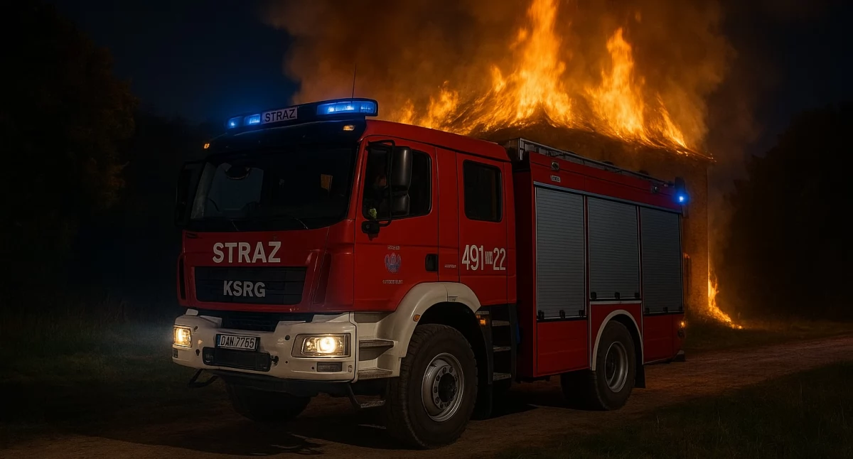 Pożary interwencje straży , Pożar ulicy Kapitulnej Strażacy wykluczają podpalenia - zdjęcie, fotografia