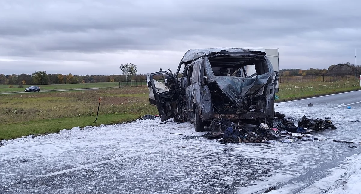 Wypadki drogowe, Tragiczny wypadek regionie osoby żyją - zdjęcie, fotografia