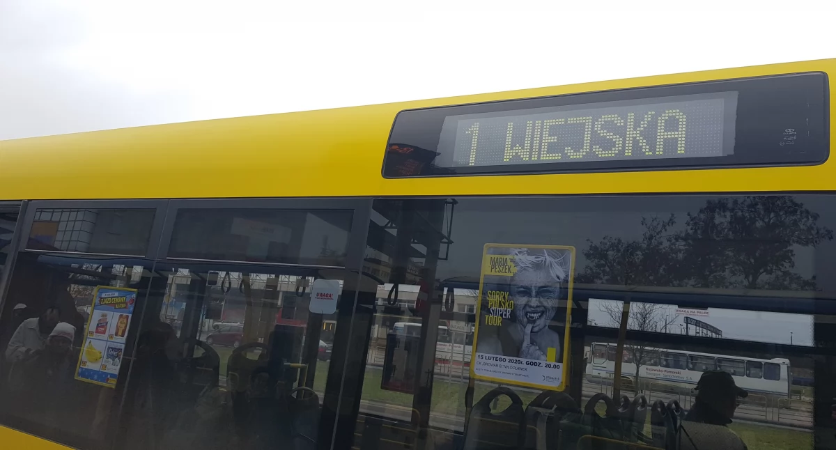 Komunikacja, nowych autobusów elektrycznych Włocławka - zdjęcie, fotografia