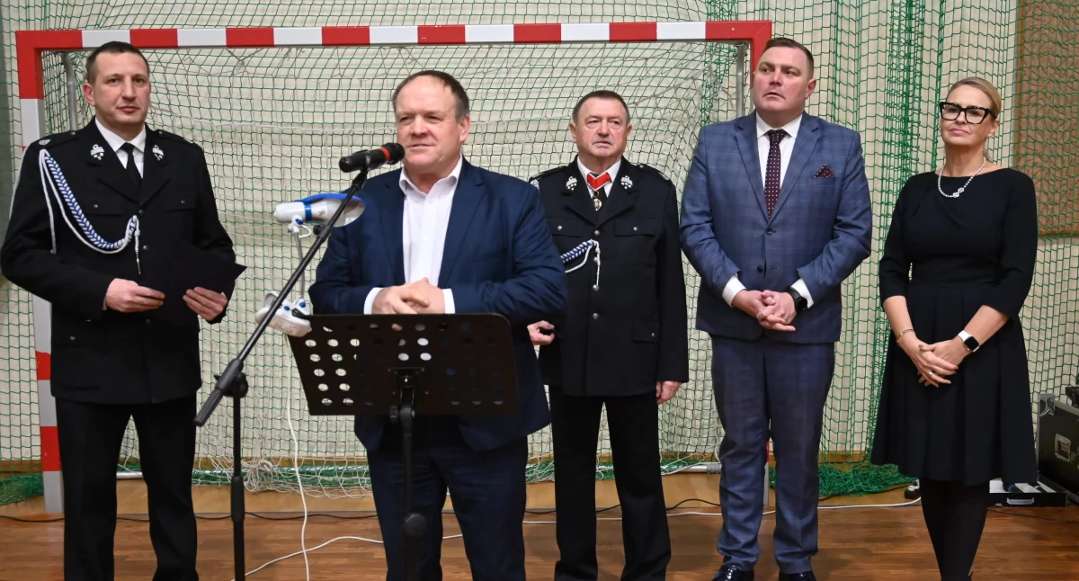 Pożary interwencje straży , Powiatowe Spotkanie Wigilijne Cypriance Strażacy powiatu włocławskiego odebrali podziękowania - zdjęcie, fotografia