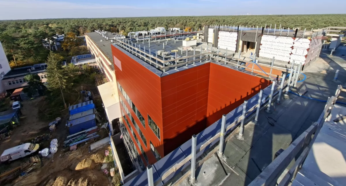 Inwestycje, Szpital Włocławku rośnie szybkim tempie Postęp widać każdej strony - zdjęcie, fotografia