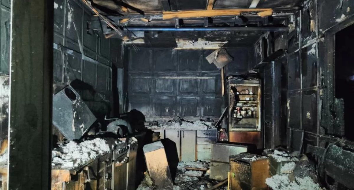 Charytatywne, Pożar Błennej zabrał rodzinie dorobek zbiórka mogli wrócić - zdjęcie, fotografia