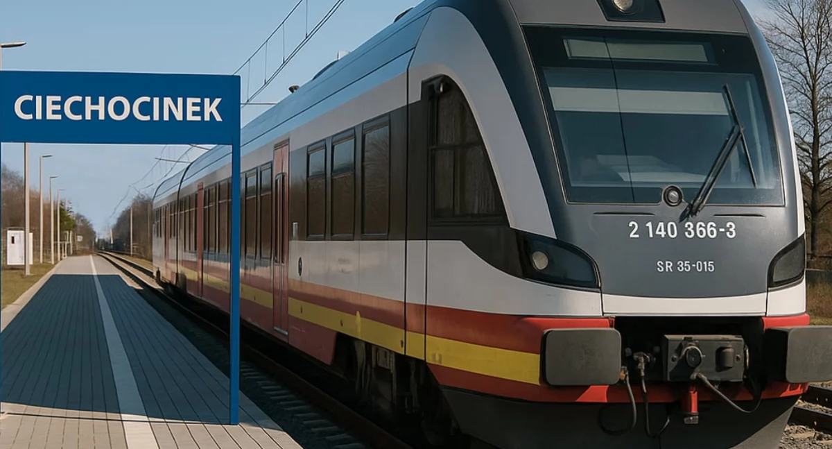 Komunikacja, Kolej wraca Ciechocinka rozkład jazdy - zdjęcie, fotografia