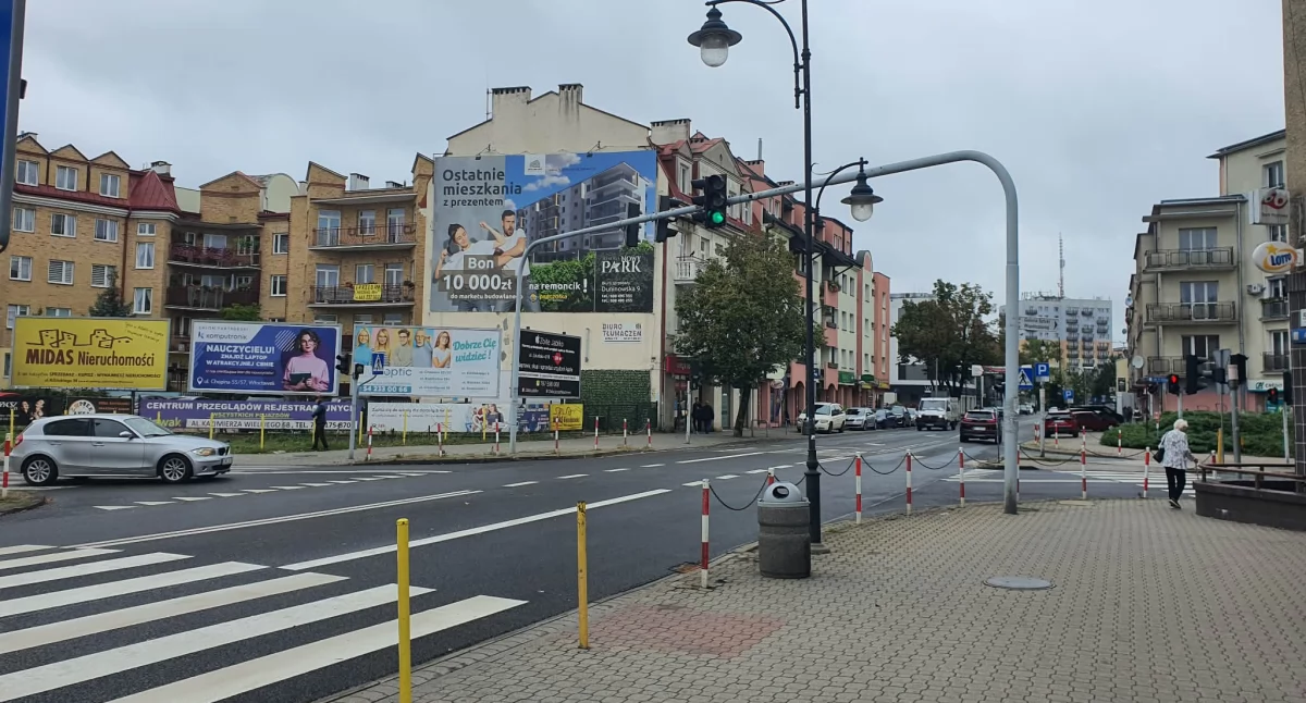 Komunikacja, Utrudnienia Włocławku Zamknięcie ulicy Warszawskiej - zdjęcie, fotografia
