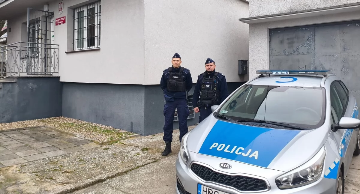 Policja - komunikaty policyjne, Dramatyczna akcja powiecie włocławskim Szybka reakcja policjantów zapobiegła tragedii - zdjęcie, fotografia