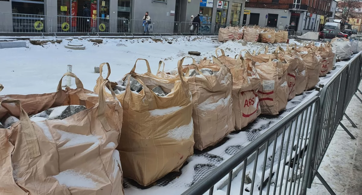 Inwestycje, Prace centrum Włocławka Sprawdzamy jakim etapie - zdjęcie, fotografia