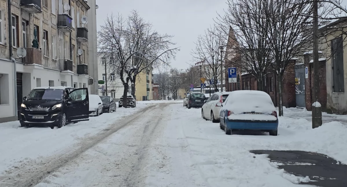 Pogoda, Gołoledź wraca Włocławka znów sprawdza naprawdę panuje ulicami - zdjęcie, fotografia