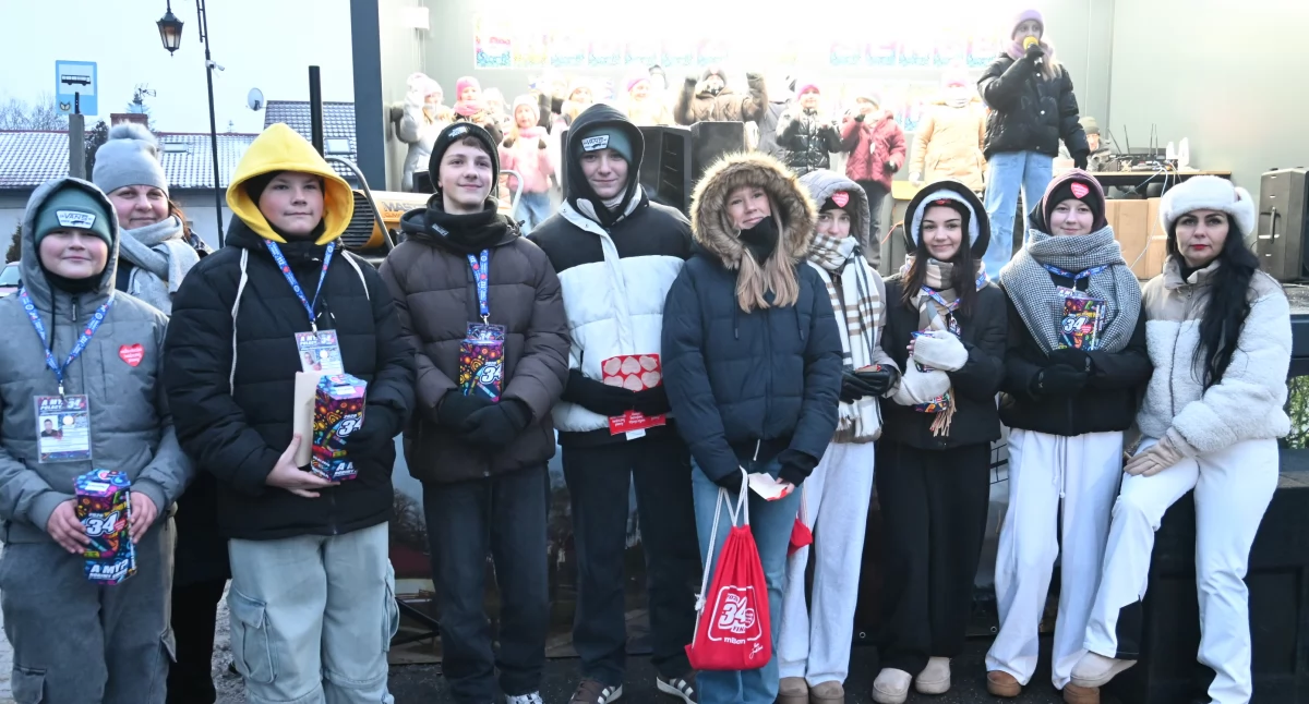 Charytatywne, WOŚP Chodecz Serce Chodcza biło WOŚP - zdjęcie, fotografia