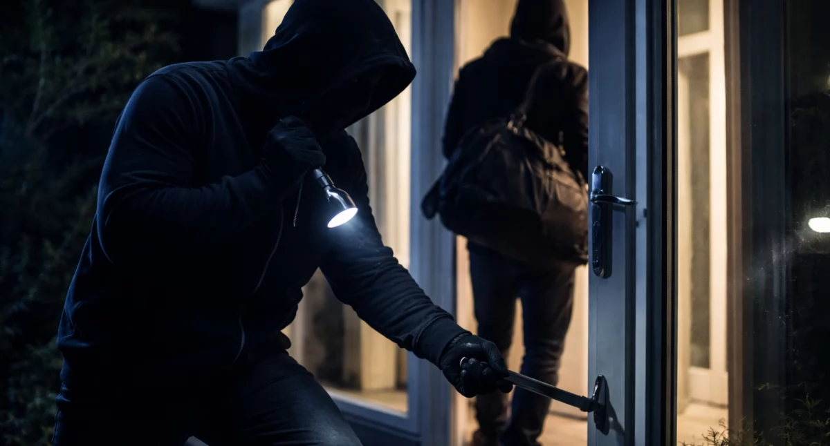 Policja - komunikaty policyjne, Seria włamań prywatnych posesji - zdjęcie, fotografia