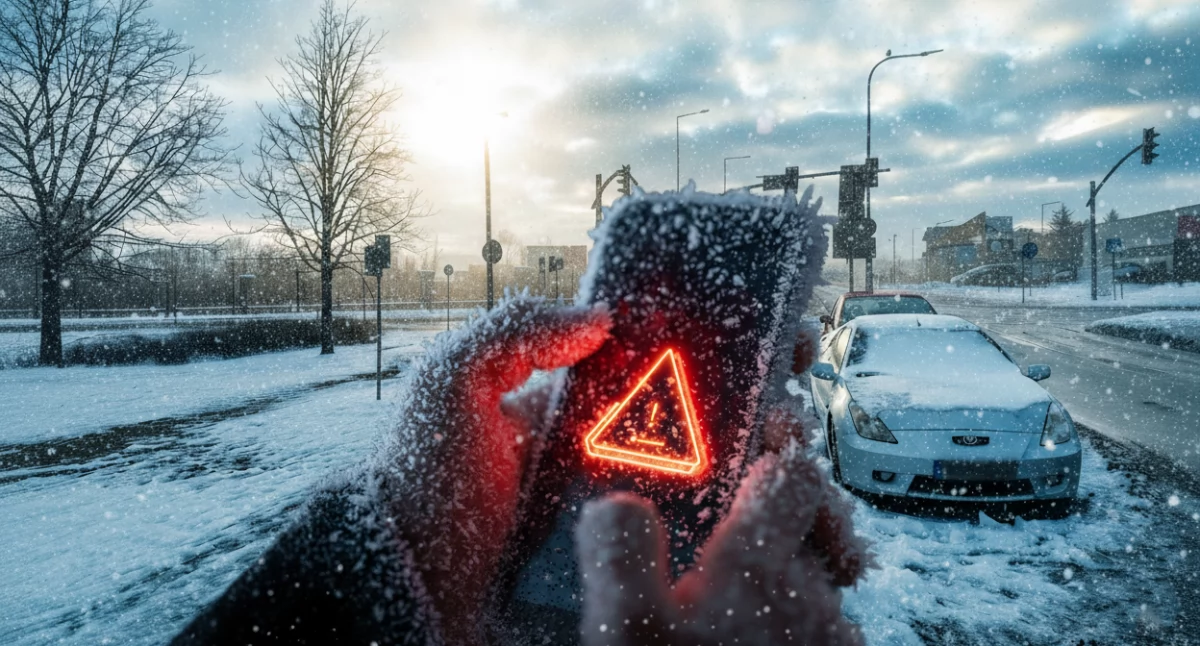 Pogoda, Siarczysty mróz znów uderzy Włocławek ostatnia zimna - zdjęcie, fotografia