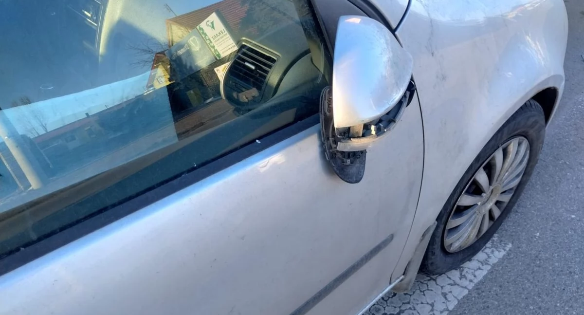 Wypadki drogowe, latka uszkodziła uciekła Mężczyzna ruszył pościg - zdjęcie, fotografia