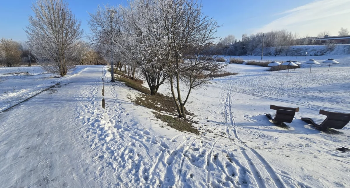 Pogoda, Silny mróz Włocławku okolicach wydał ostrzeżenie miasta powiatów - zdjęcie, fotografia