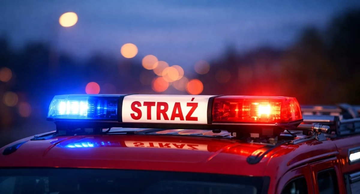 Pożary interwencje straży , Policja straż ratownicy wieżowcem Włocławku Mężczyzna oknie piętrze - zdjęcie, fotografia