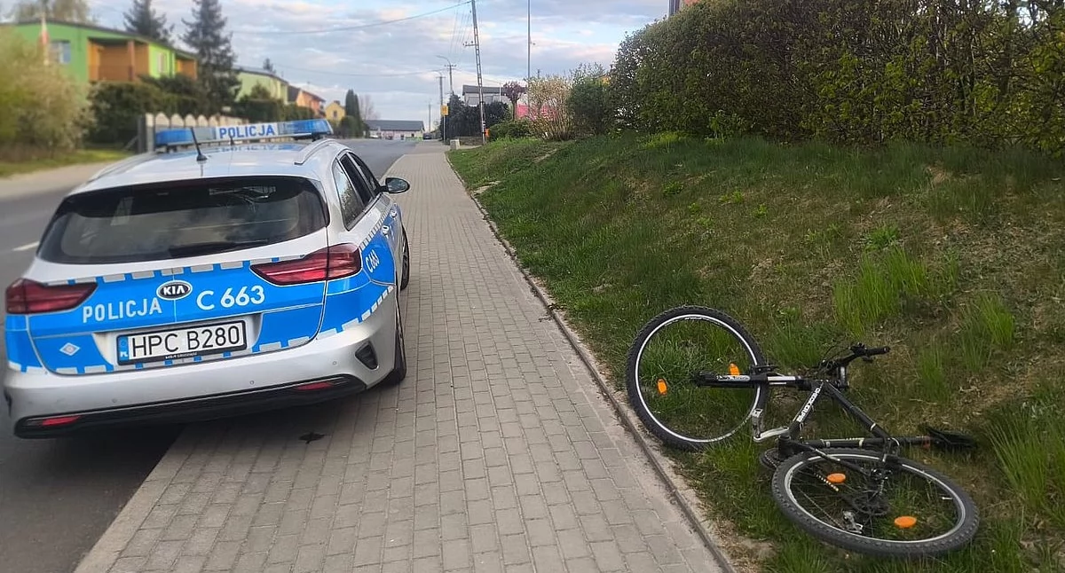 Policja - komunikaty policyjne, Pijana latka kierownicą Włocławkiem - zdjęcie, fotografia