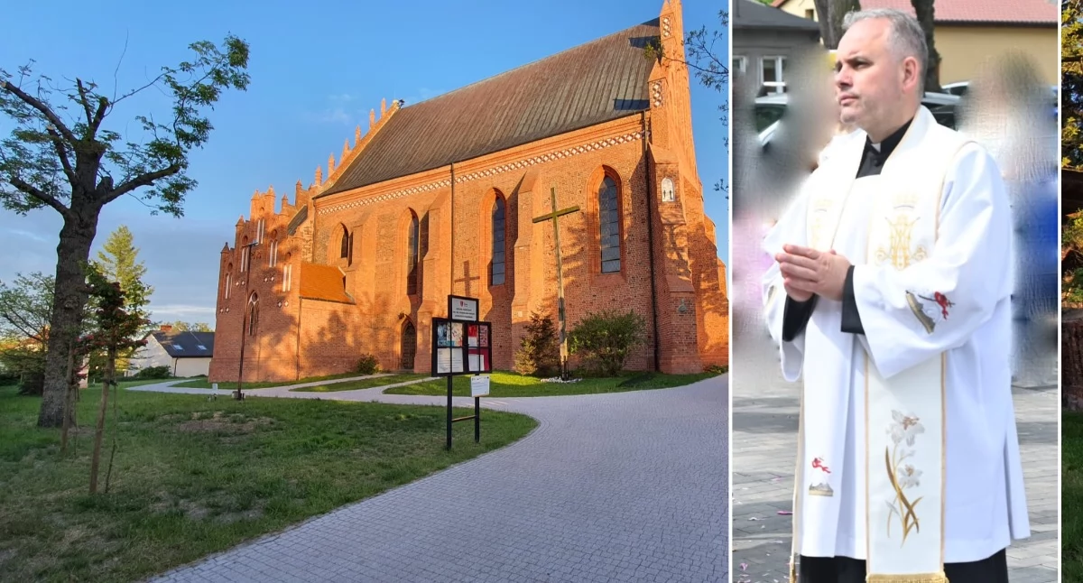 Kościół - Parafie , Parafia Brześciu Kujawskim żegna księdza lipca będzie proboszczem - zdjęcie, fotografia