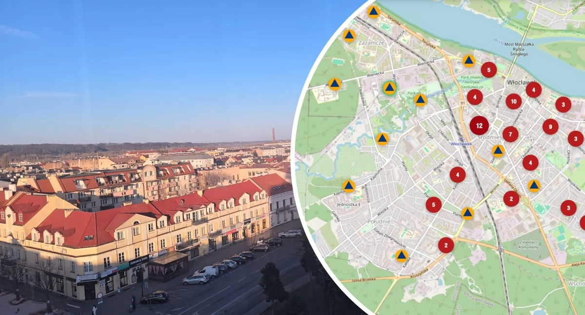Komunikaty, Gdzie ukryć Włocławku Sprawdziliśmy mapę miejsc schronienia wygląda sytuacja mieście - zdjęcie, fotografia