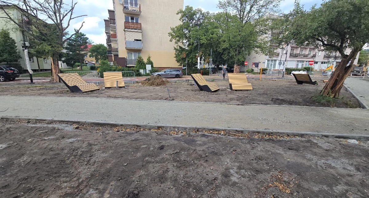 Inwestycje, dziś wyglądają Zielone Tereny Śródmieścia Trwają odbiory usterek brakuje - zdjęcie, fotografia