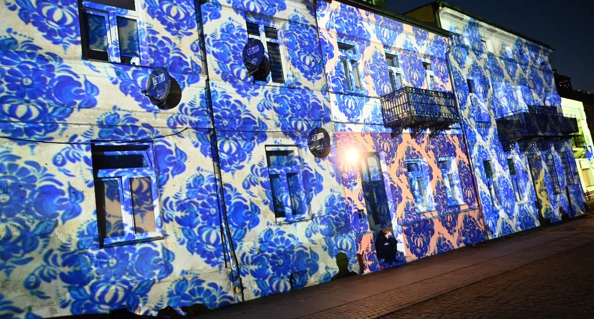 Fot. Mapping podczas Dni Włocławka 2025 roku