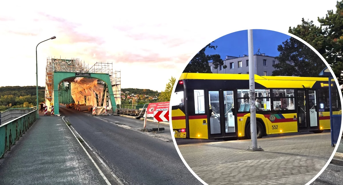 Komunikacja, Zamknięcie mostu zmieni komunikację Włocławku Autobusy pojadą objazdami - zdjęcie, fotografia