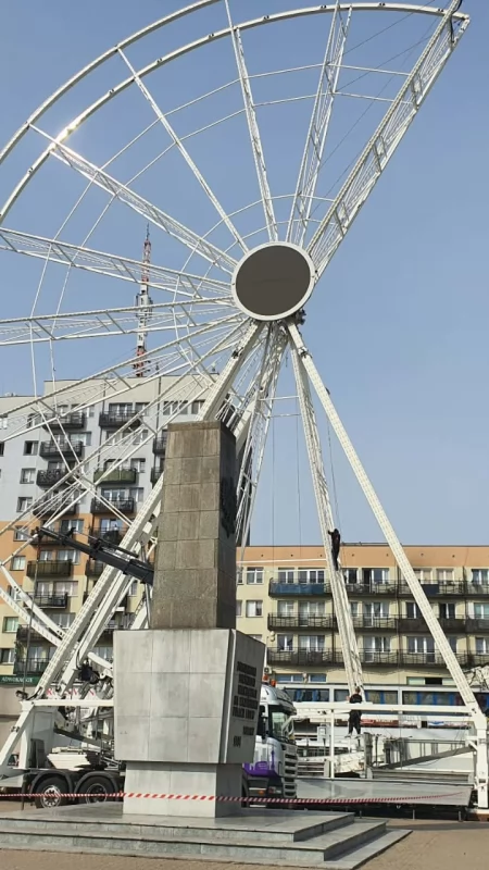 Diabelski młyn już prawie gotowy  we Włocławku. Ceny mogą zaskoczyć