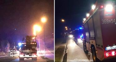 Pożar w domu w Brześciu Kujawskim. Przyczyną zwarcie instalacji